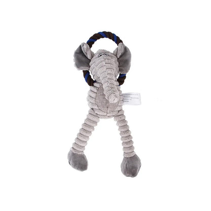 Durable Plush Dog Toy with Squeaker – Promotes Dental Health and Interactive Play – 31 cm 6