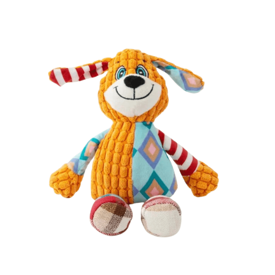 Durable Plush Dog Toy with Squeaker for Aggressive Chewers – Engaging Stress Relief and Oral Health 1