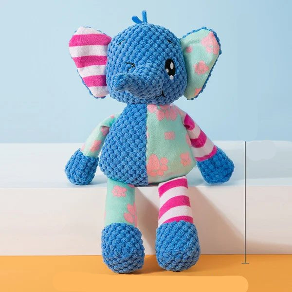 Durable Plush Dog Toy with Squeaker for Aggressive Chewers – Engaging Stress Relief and Oral Health 14