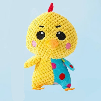 Durable Plush Dog Toy with Squeaker for Aggressive Chewers – Engaging Stress Relief and Oral Health 9