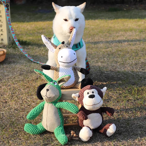 Durable Rabbit Chew Toy for Aggressive Chewers - Indestructible Dog Toy for Interactive Play and Dental Health 5