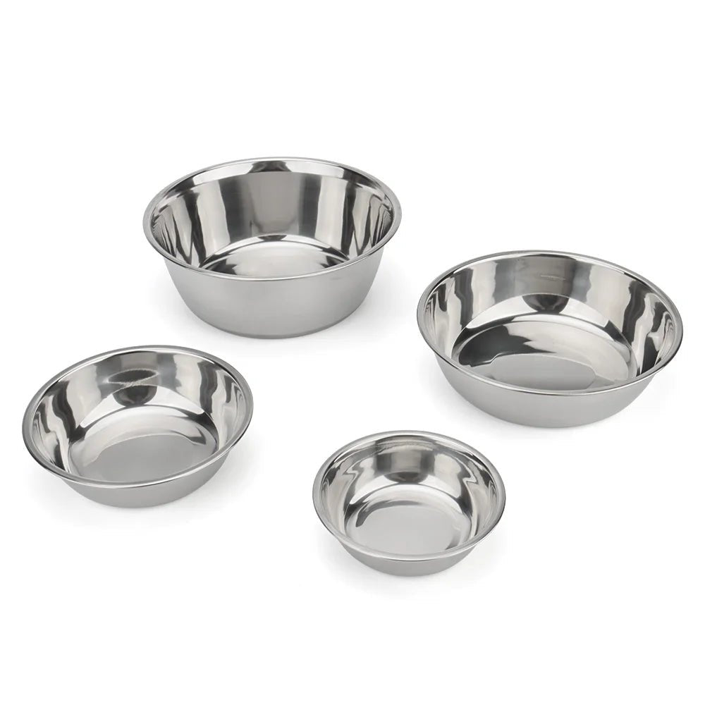 Durable Stainless Steel Pet Bowl for Food and Water – Multiple Sizes Available 1