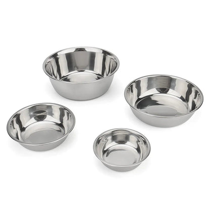 Durable Stainless Steel Pet Bowl for Food and Water – Multiple Sizes Available 1