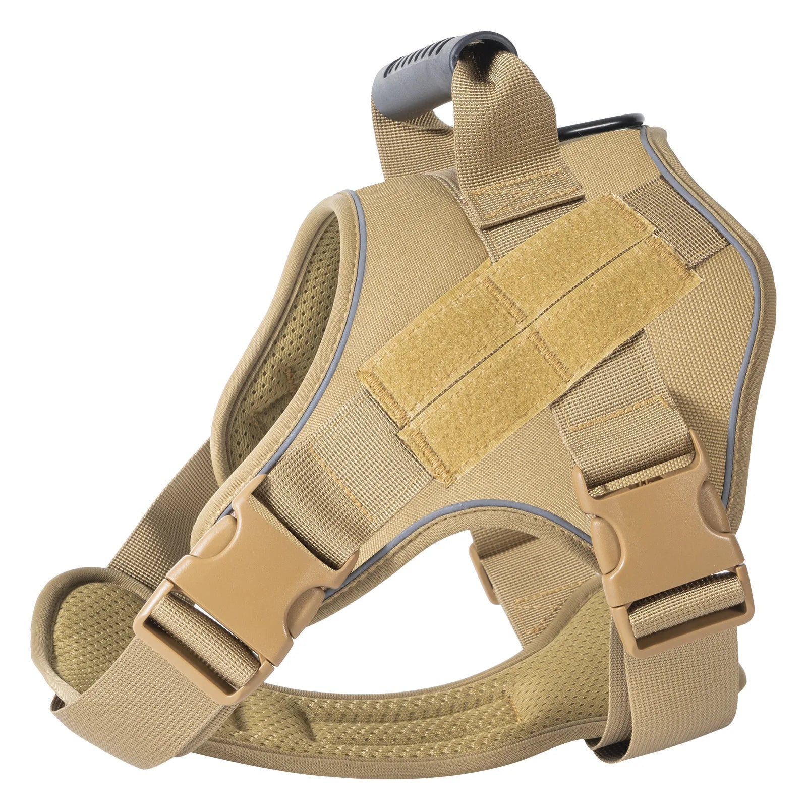 Durable Tactical Dog Harness with Handle – Adjustable Vest for Active Breeds, Military Training Gear, Comfortable Fit 0