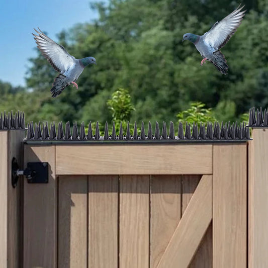 Eco-Friendly Bird Control Spikes – Durable Plastic and Stainless Steel Pigeon Deterrent Spikes for Effective Bird Repellent Solutions 0