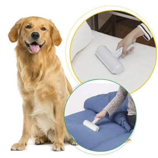 Eco-Friendly Reusable Pet Hair Remover – Dual-Roller Fur Cleaner for Furniture and Clothes 0