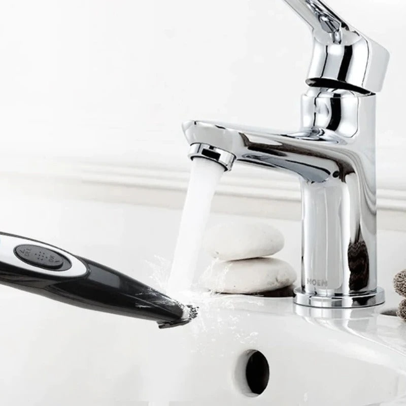 Electric dog grooming clippers featuring a quiet operation and durable design, ideal for easy home grooming of pets. 5