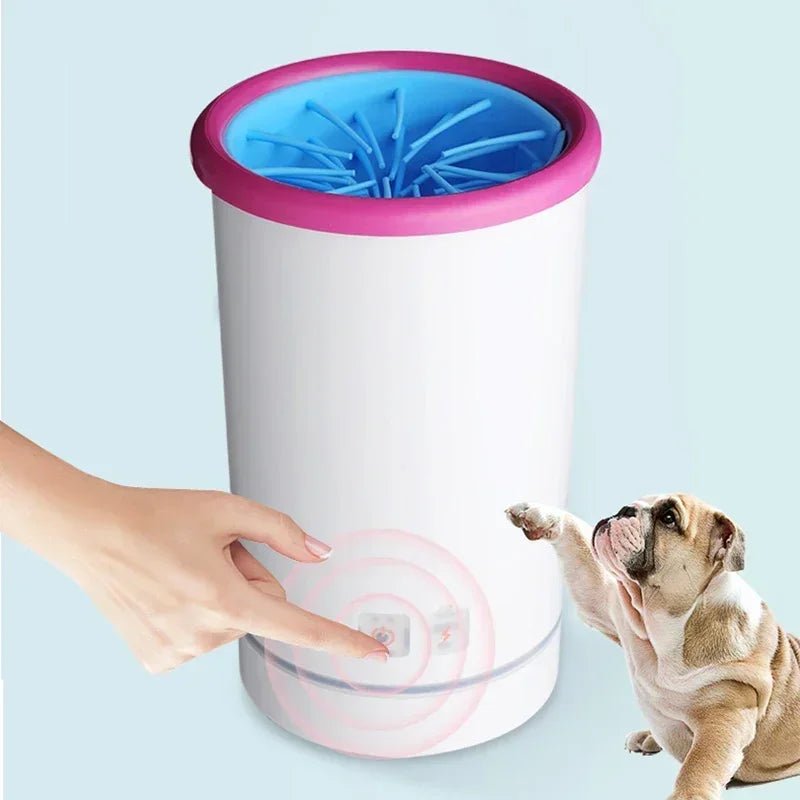Electric Dog Paw Cleaner with Automatic Silicone Brush for Quick and Easy Cleaning – Rechargeable Dog Foot Washer 1