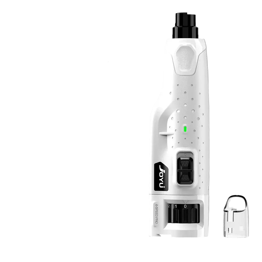 Electric Nail File for Dogs with 6 Adjustable Speeds and LED Lights – Quiet and Rechargeable 7