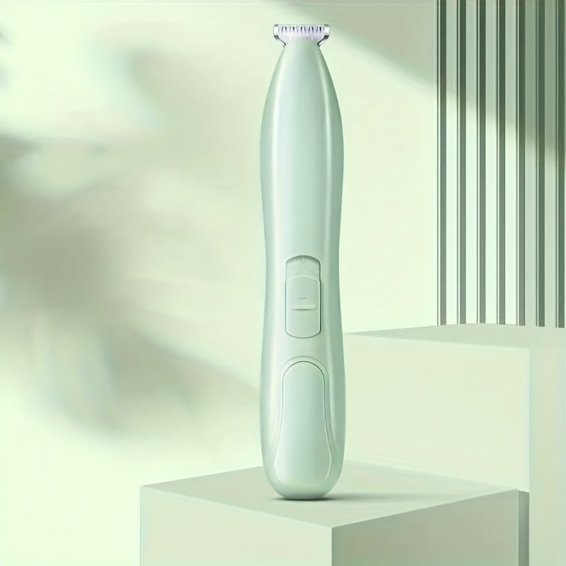 Electric Pet Trimmer for Dogs and Cats – Wide Blade for Safe Grooming of Feet, Eyes, and Sensitive Areas 0