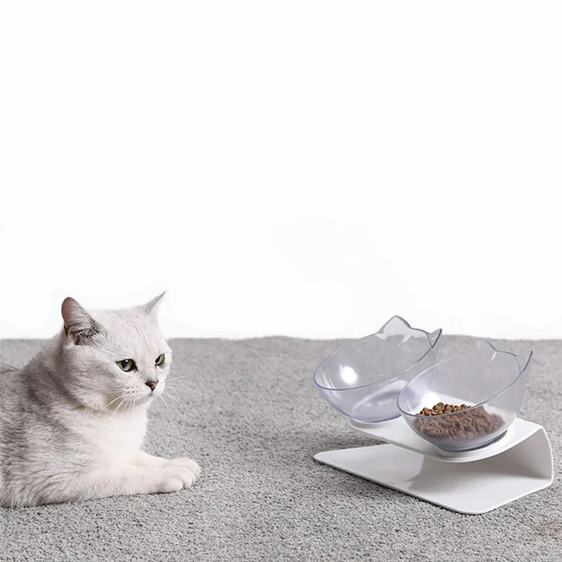 Elevated Cat Bowls – Anti-Vomiting Orthopedic Design for Improved Digestion and Comfort – Dishwasher Safe 5