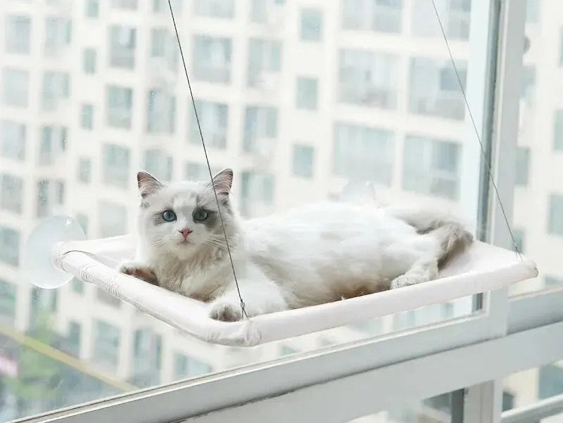 Elevated Cat Hammock – Cozy Resting Spot for Cats, Durable Fabric, Easy Installation, Stylish Design 4