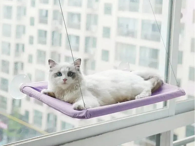 Elevated Cat Hammock – Cozy Resting Spot for Cats, Durable Fabric, Easy Installation, Stylish Design 5