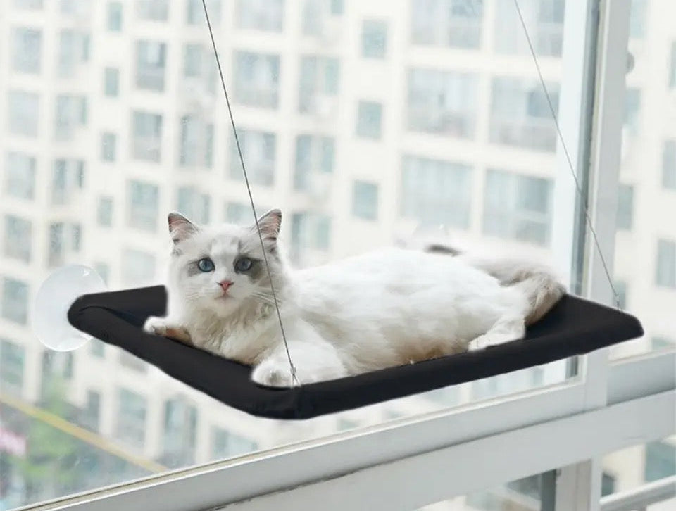 Elevated Cat Hammock – Cozy Resting Spot for Cats, Durable Fabric, Easy Installation, Stylish Design 7