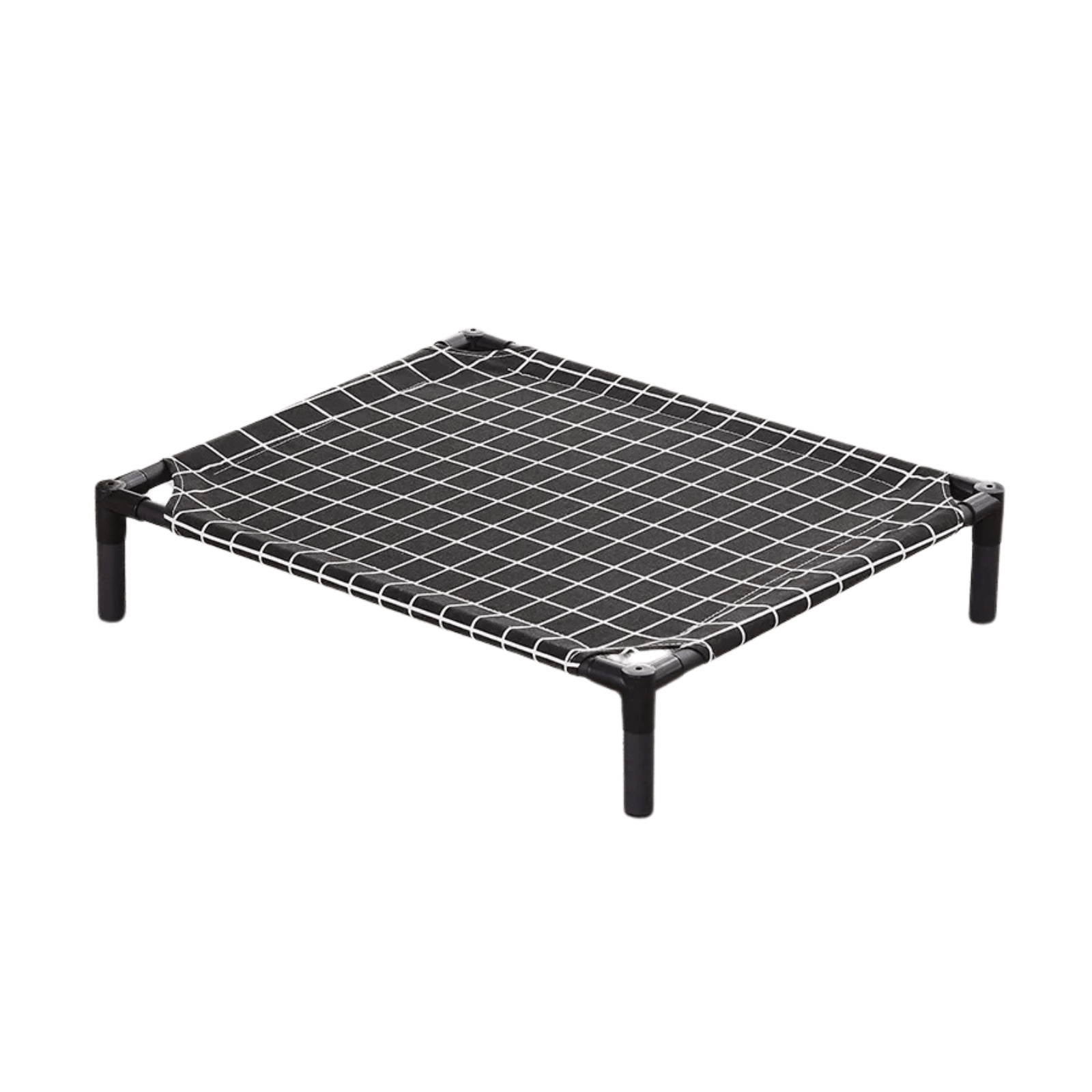 Elevated Dog Bed - Sturdy & Breathable Pet Sleeping Solution for All Sizes - Black Mesh Design 6