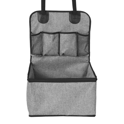 Elevated Dog Car Seat with Storage Compartments – Comfortable & Stylish for Small to Medium Dogs 0