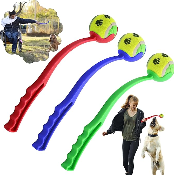 Ergonomic Dog Ball Thrower for Long-Distance Fetch – Durable and Easy to Use 2