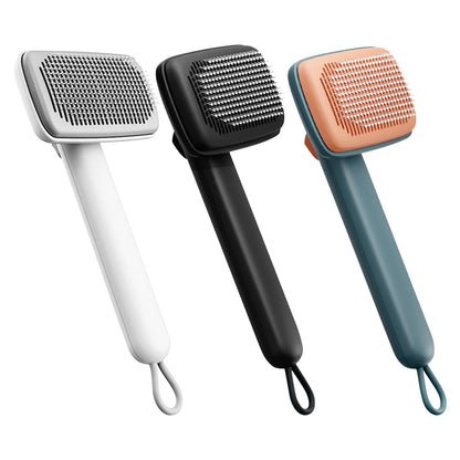 Ergonomic Dog Grooming Brush with Deshedding Feature – Effective for Loose Hair and Healthy Coat 1