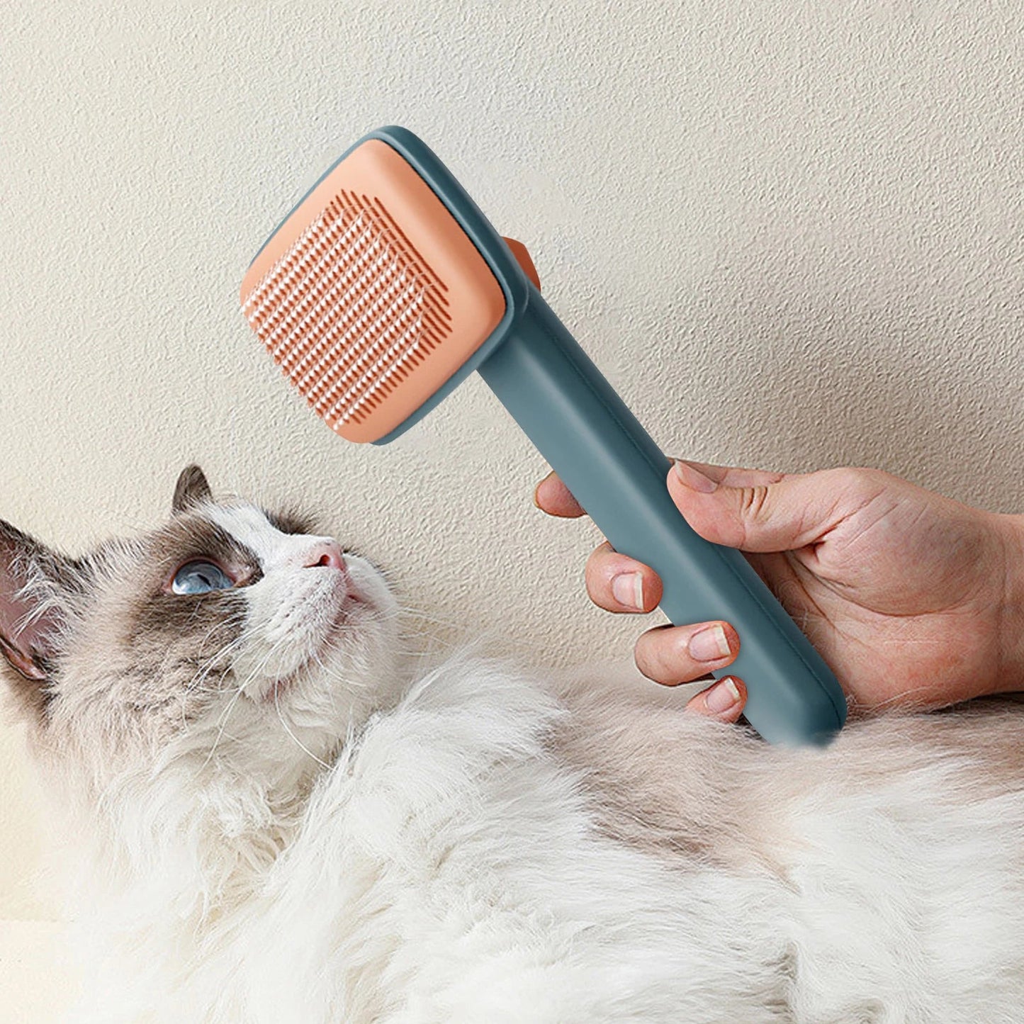 Ergonomic Dog Grooming Brush with Deshedding Feature – Effective for Loose Hair and Healthy Coat 7