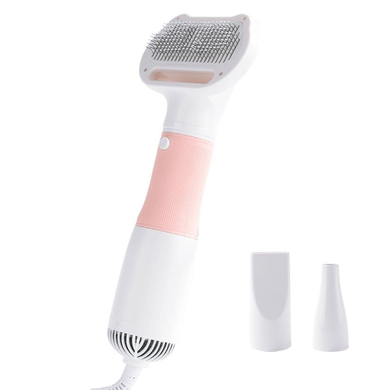 Ergonomic Dog Hair Dryer with Adjustable Heat and Speed – Lightweight Compact Pet Grooming Blow Dryer with Brush Attachment 9