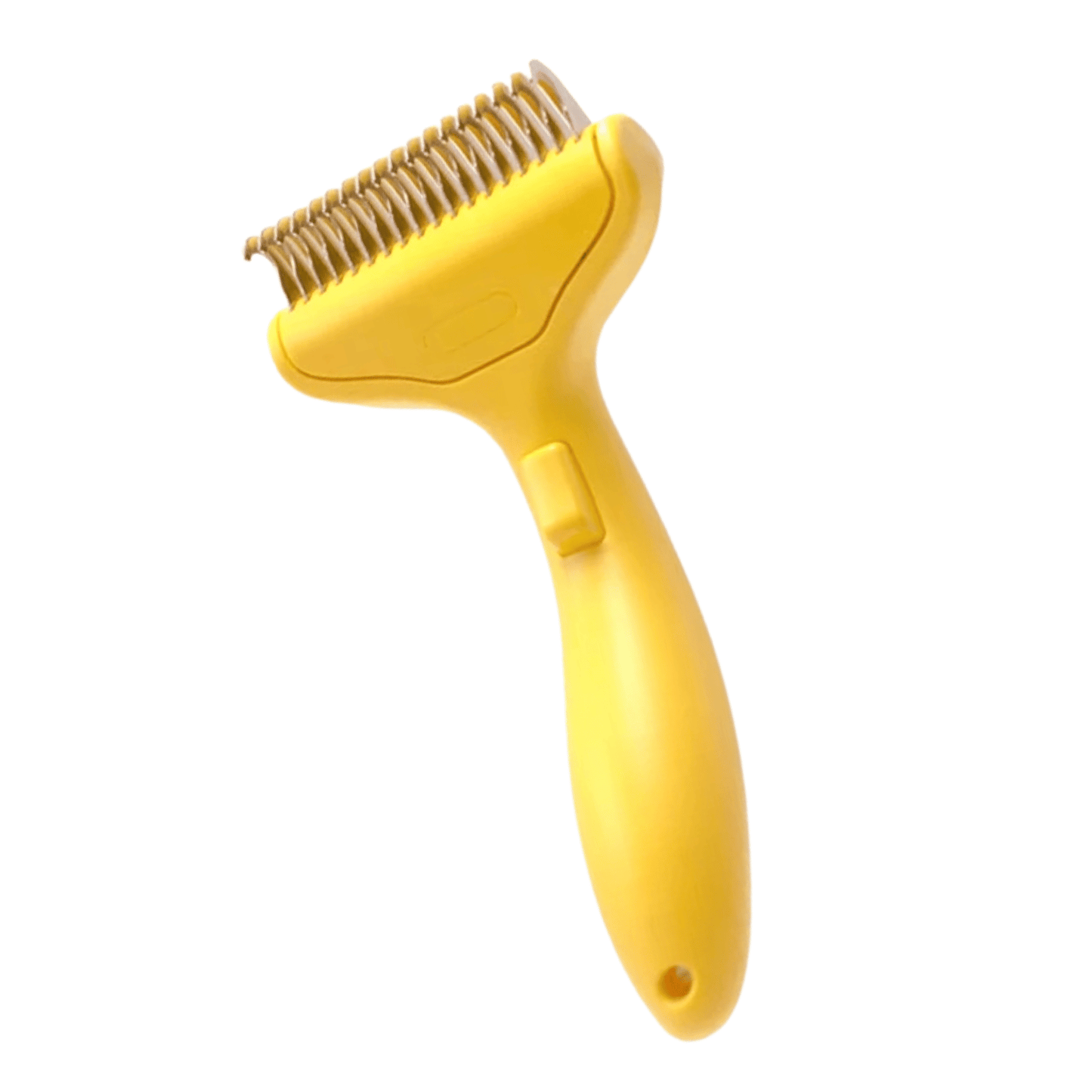 Ergonomic Dog and Cat Brush with Stainless Steel Teeth for Deshedding and Coat Care 7