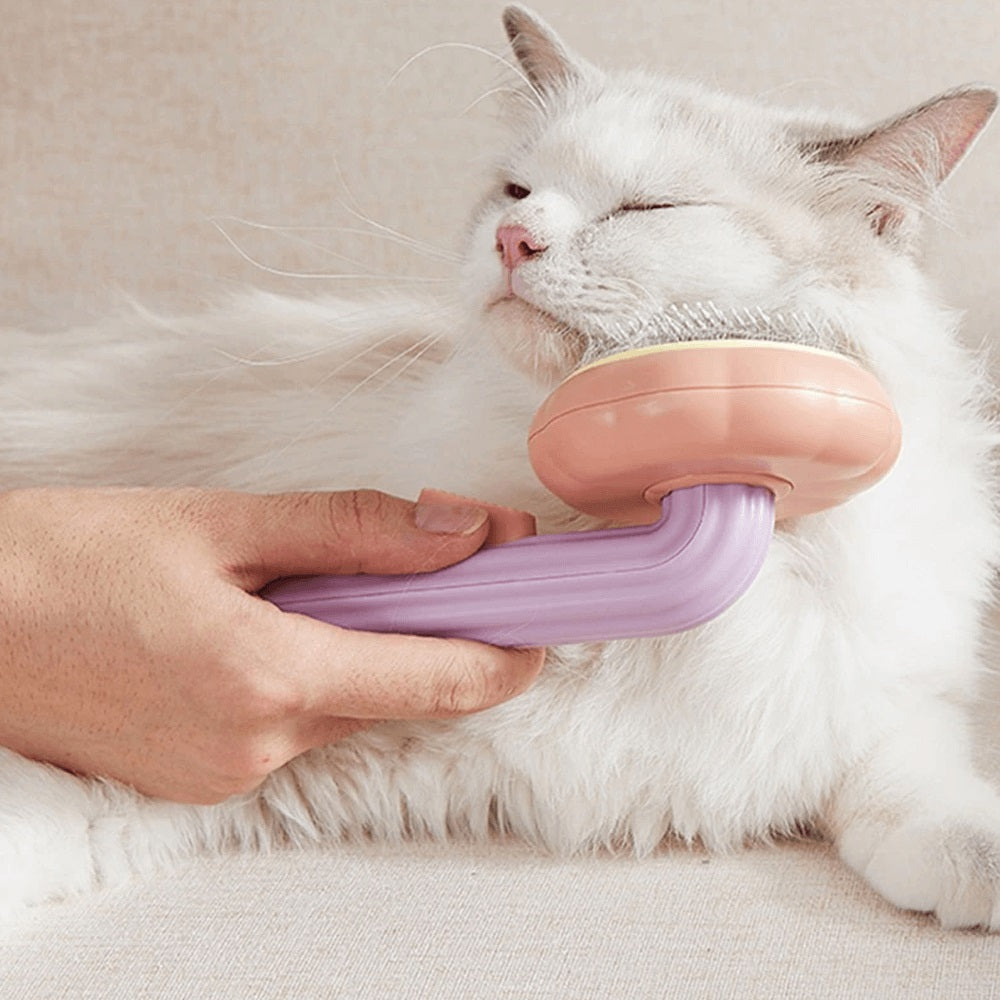 Ergonomic Pet Brush for Dogs and Cats – Gentle Cleansing and Massage for All Coat Types 2