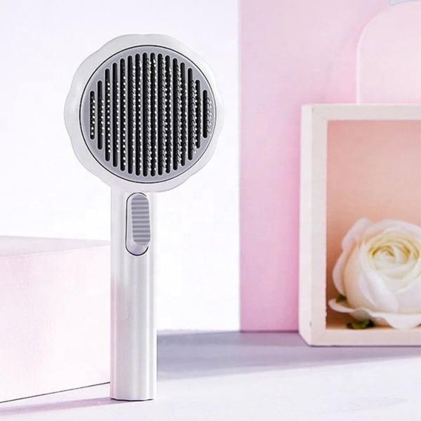 Ergonomic Pet Brush for Dogs and Cats – Gentle Cleansing and Massage for All Coat Types 4