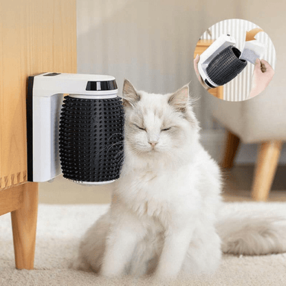 Ergonomic Pet Brush for Dogs and Cats – Gentle Deshedding Brush with Soft Bristles for Healthy Coat and Skin 0