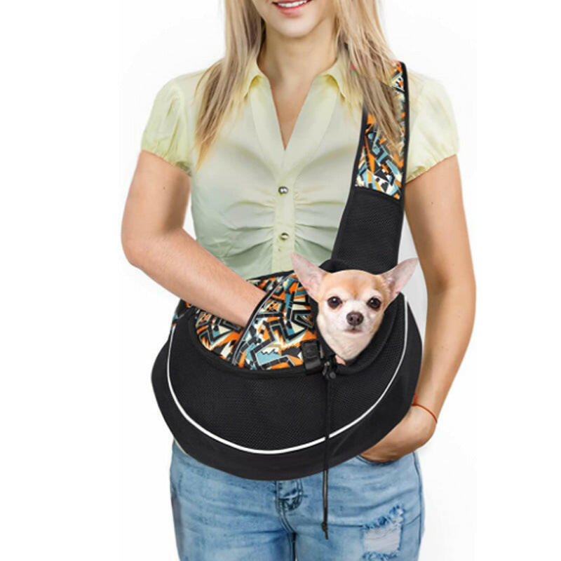 Ergonomic Pet Carrier Bag for Dogs and Cats - Spacious, Stylish Travel Carrier with Comfortable Design 4