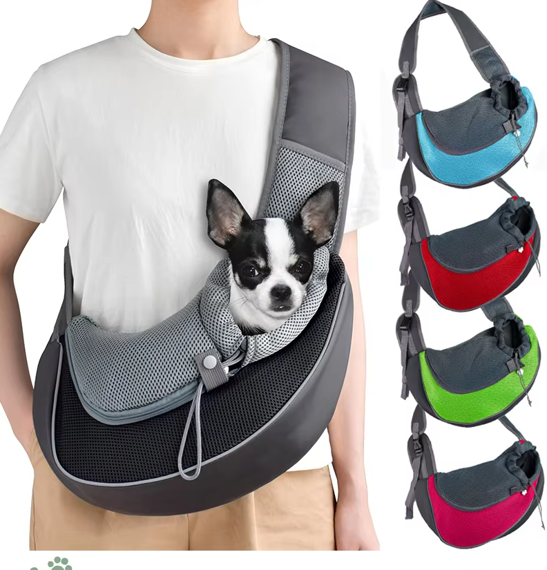 Ergonomic Pet Carrier Bag for Small Dogs and Cats – Breathable and Comfortable Design 0