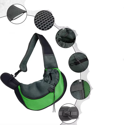 Ergonomic Pet Carrier Bag for Small Dogs and Cats – Breathable and Comfortable Design 8