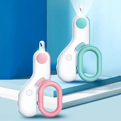 Ergonomic Pet Nail Clipper with Built-in Light – Best Dog and Cat Nail Clippers for Precise Grooming and Comfort Grip 2
