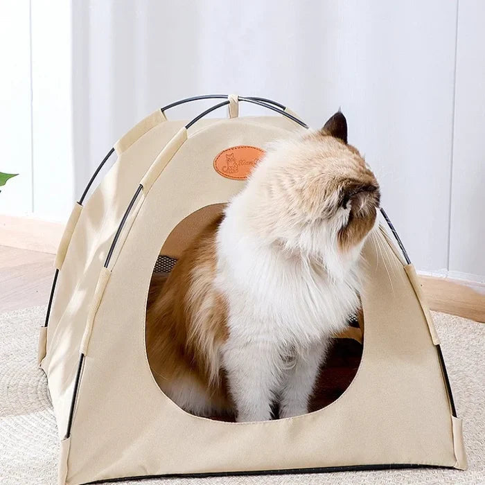 Expandable Cat House – Portable Foldable Tent with Durable Fabric and Cozy Design for Cats 2