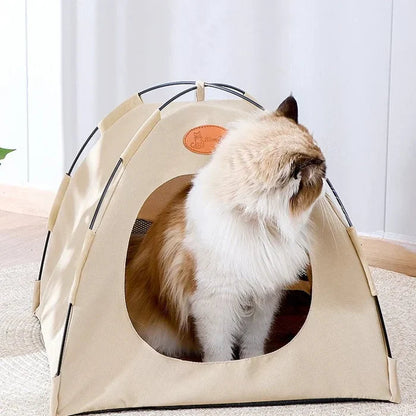 Expandable Cat House – Portable Foldable Tent with Durable Fabric and Cozy Design for Cats 2