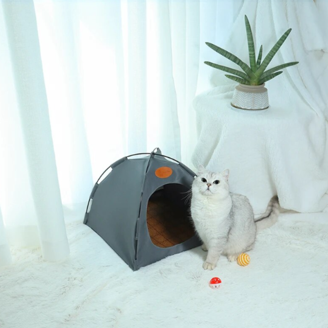 Expandable Cat House – Portable Foldable Tent with Durable Fabric and Cozy Design for Cats 5