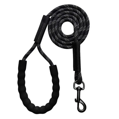 Extra Long Reflective Dog Leash – Durable Nylon, Comfortable Foam Handle, Ideal for Training and Walking, Available in 10m, 15m, 20m 7