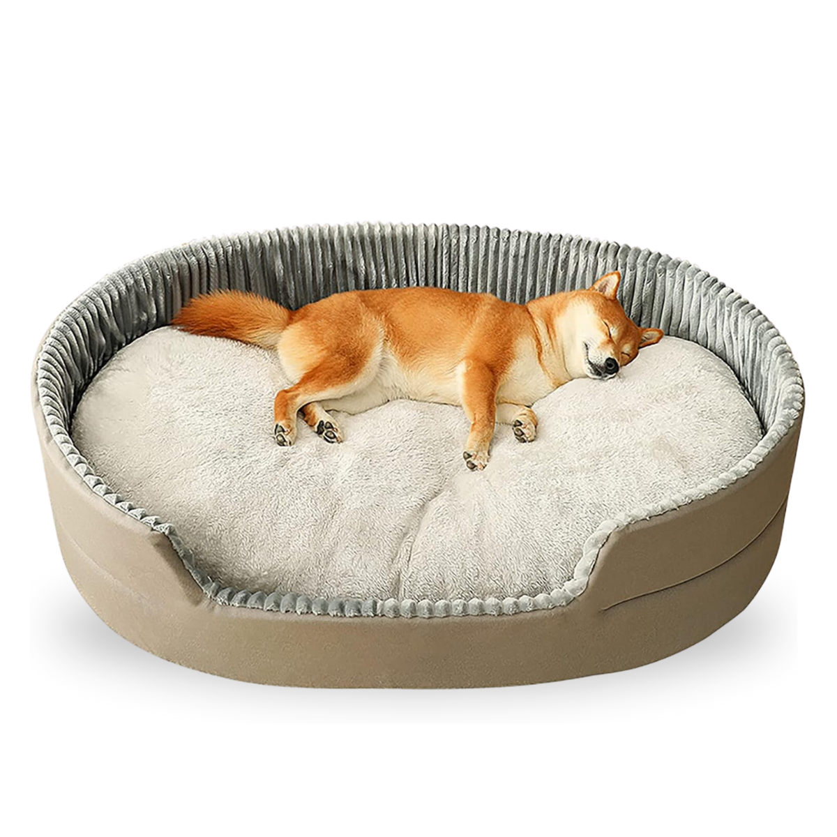 Extra Soft Nursing Bed for Pets – Water Resistant, Washable Base, Non-Slip Design 1