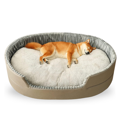 Extra Soft Nursing Bed for Pets – Water Resistant, Washable Base, Non-Slip Design 1