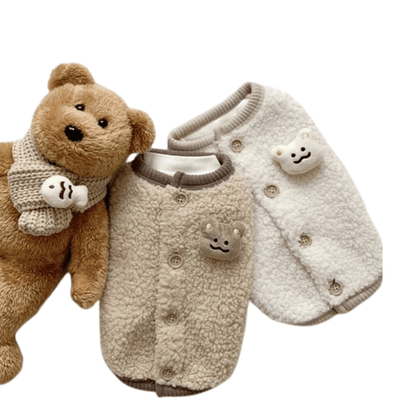 Fashionable Faux Fur Vest Sweater Jacket for Autumn and Winter - Cozy Solid Pattern Layering Piece 1