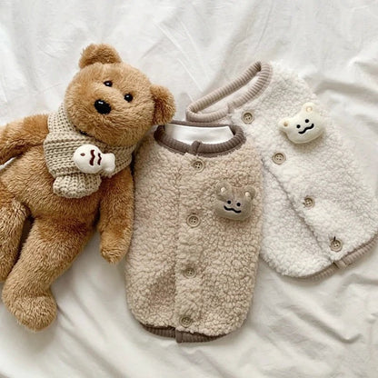 Fashionable Faux Fur Vest Sweater Jacket for Autumn and Winter - Cozy Solid Pattern Layering Piece 2