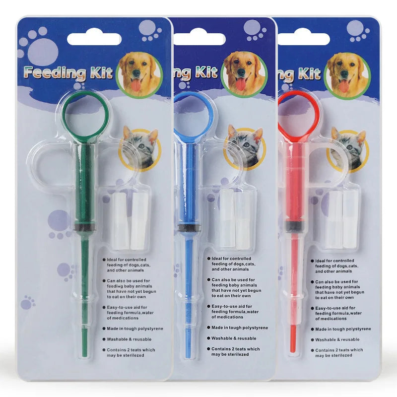 FeedEase Needle-Free Feeding Syringe for Pets – Safe and Accurate Liquid Administration 3