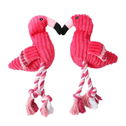 FlamingoChew | Interactive Plush Toy for Dogs 1