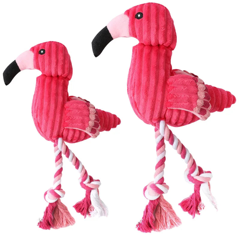 FlamingoChew | Interactive Plush Toy for Dogs 2