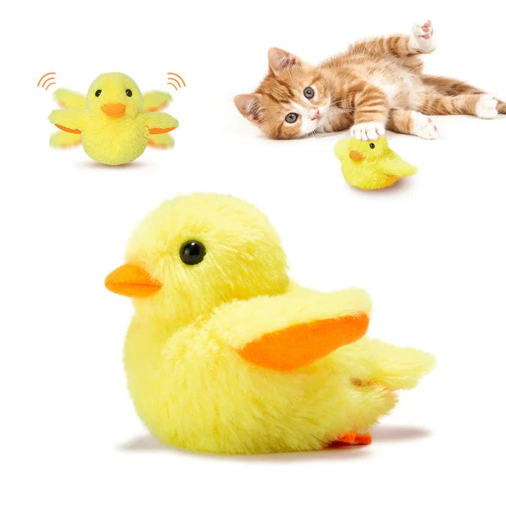 Flapping Duck Interactive Cat Toy with Realistic Movements and Sounds – Engaging Plush Toy for Cats 2
