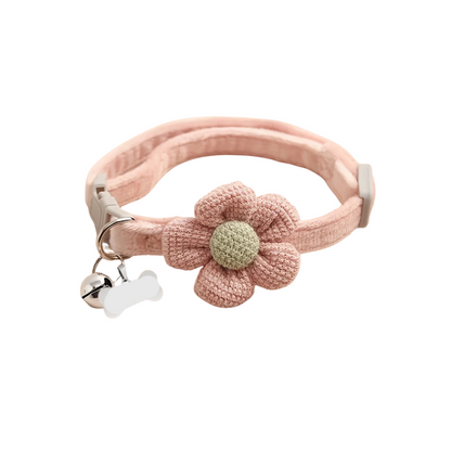 Floral Dog Necklace for Small to Medium Dogs – Elegant Multi-Color Design, Adjustable Length, Lightweight Accessory 1