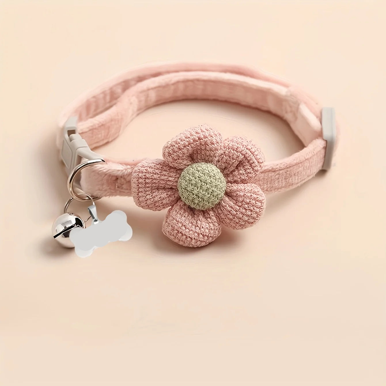 Floral Dog Necklace for Small to Medium Dogs – Elegant Multi-Color Design, Adjustable Length, Lightweight Accessory 8