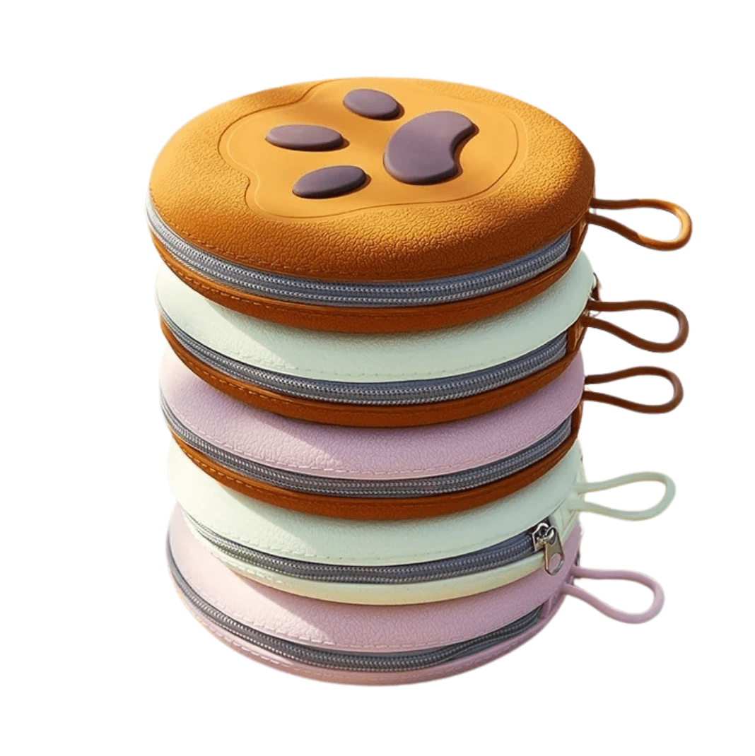 Foldable 2-in-1 Silicone Dog Bowl for Food and Water – Portable, Compact, Easy to Clean Travel Pet Bowl 1