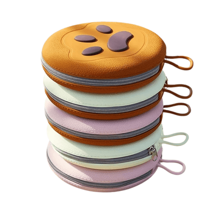 Foldable 2-in-1 Silicone Dog Bowl for Food and Water – Portable, Compact, Easy to Clean Travel Pet Bowl 1