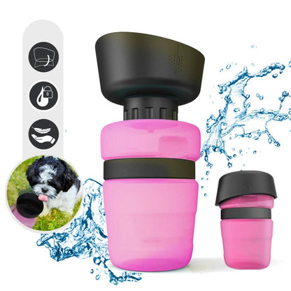 Foldable 500ml Travel Water Bottle for Dogs – Leak-Proof and Portable Design 7