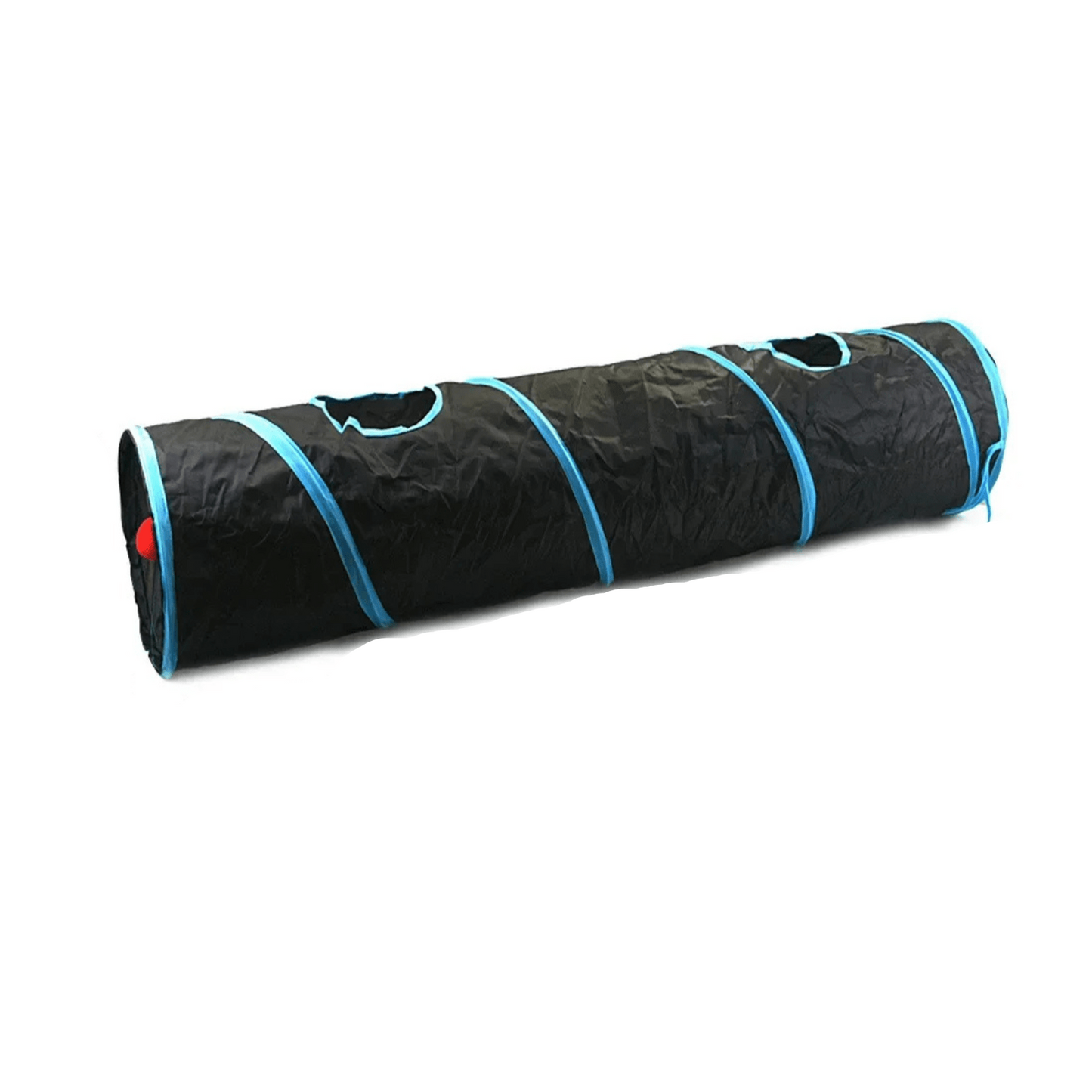 Foldable Cat Tunnel with Cross-Pass Design – Lightweight and Durable Cat Play Tunnel for Indoor Fun 0